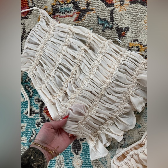 Mable by Anthropologie Two Piece Chiffon Set ✨ - Picture 9 of 10